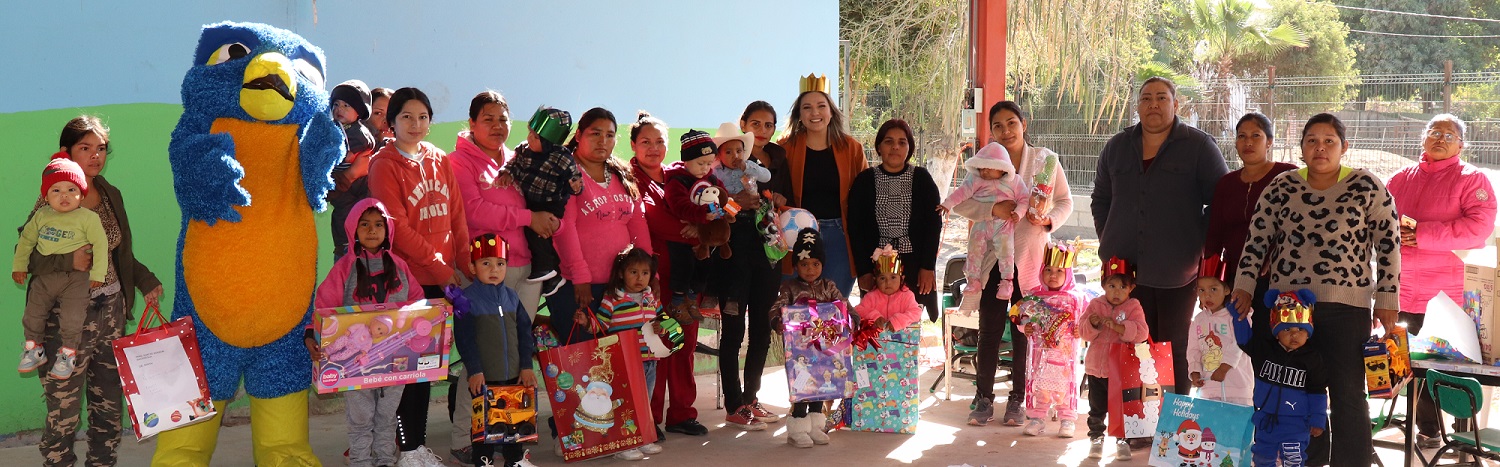 Participa campus Navojoa en celebración de Día de Reyes en escuela de Mocorúa