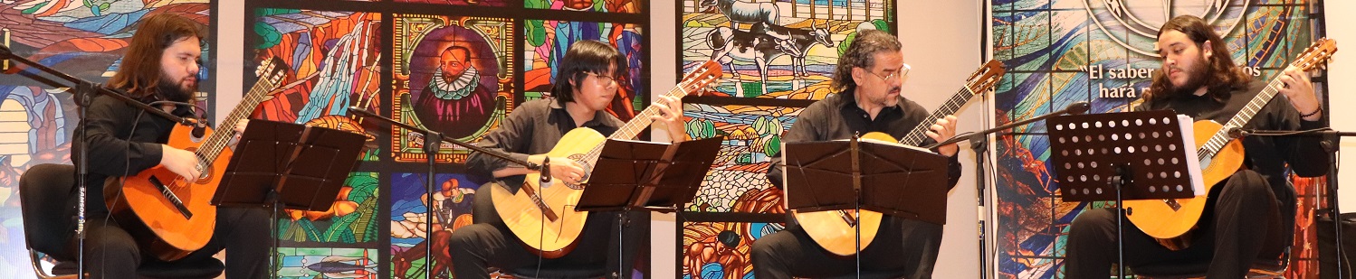 Presenta el Cuarteto Noro Sonoro concierto de guitarra en campus Navojoa