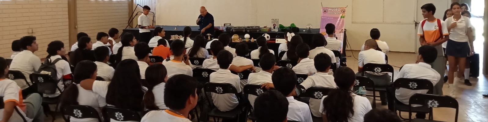 Lleva campus Navojoa el Museo Itinerante Jugando con la Física a comunidades rurales
