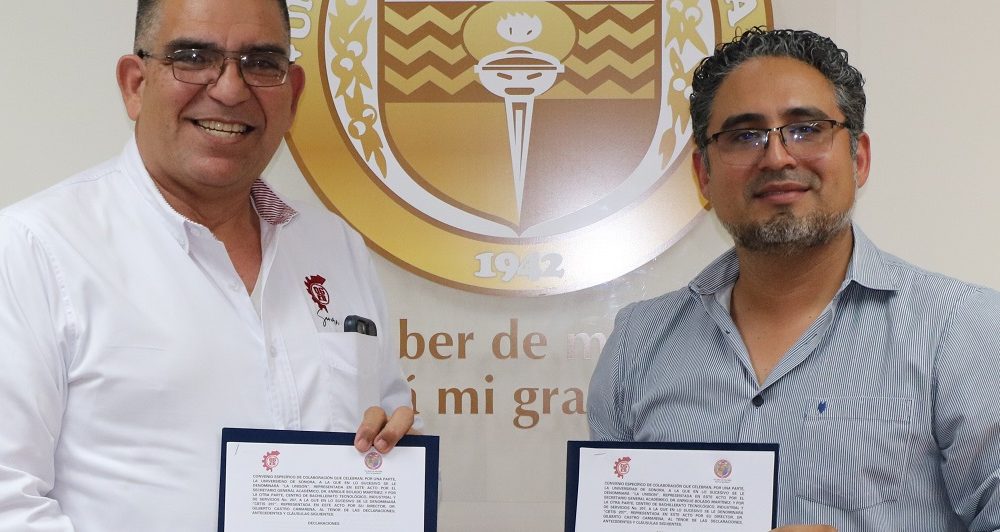 Unison Navojoa y CBTIS 207 firman convenio de colaboración académica y cultural